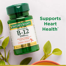 Nature’s Bounty Vitamin B12 2500 mcg, Cellular Energy Support, For Energy Metabolism, Heart & Nervous System Health, 75 Quick Dissolve Tablets Nature's Bounty