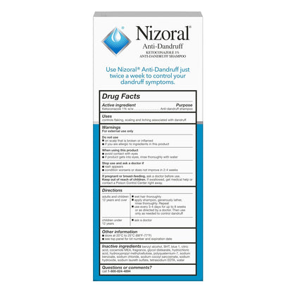 Nizoral Anti-Dandruff Shampoo with 1% Ketoconazole, Fresh Scent,7 Fl Oz