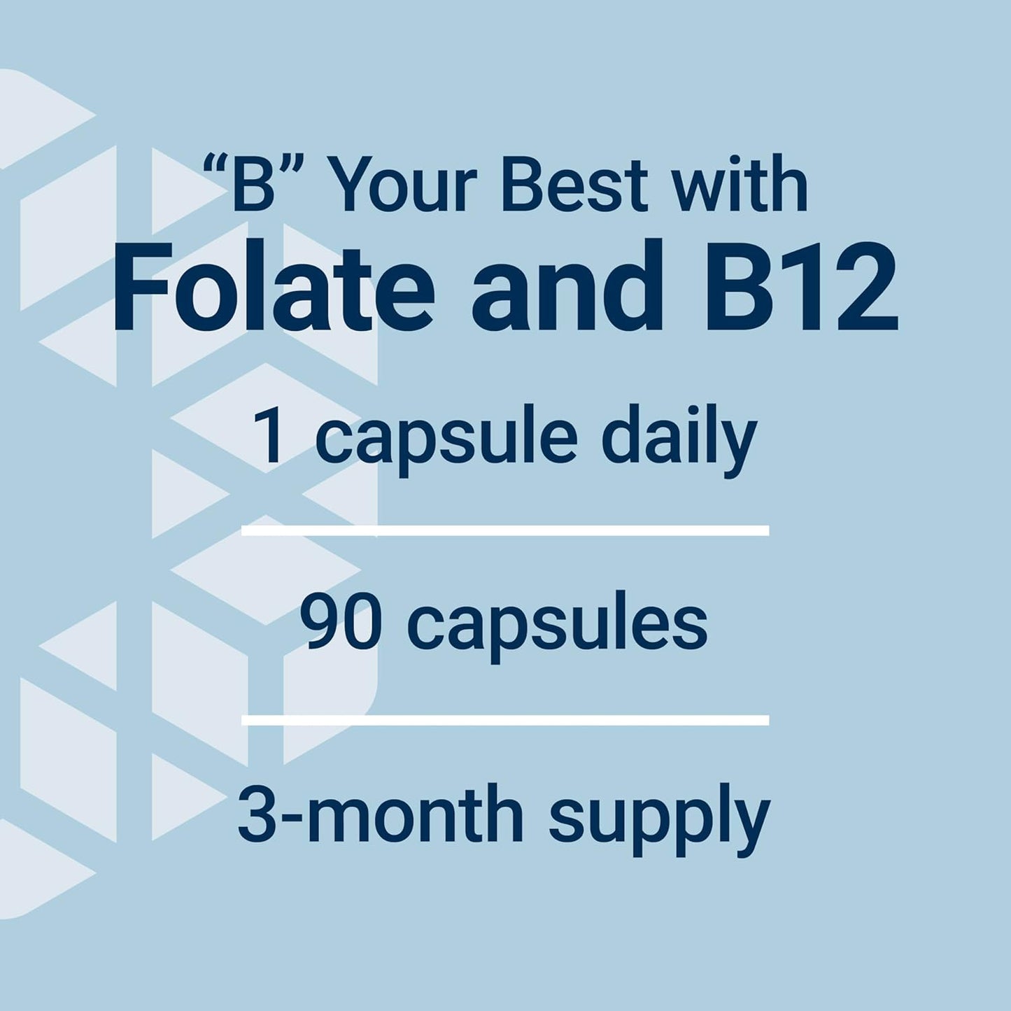 Life Extension, BioActive, Folate & Vitamin B12, 90 Vegetarian Capsules