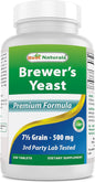 Best Naturals Brewers Yeast 500mg 240 Tablets