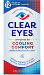 Clear Eyes Cooling Comfort Redness Relief Eye Drops, Soothes Red Eyes, 0.5 fl oz