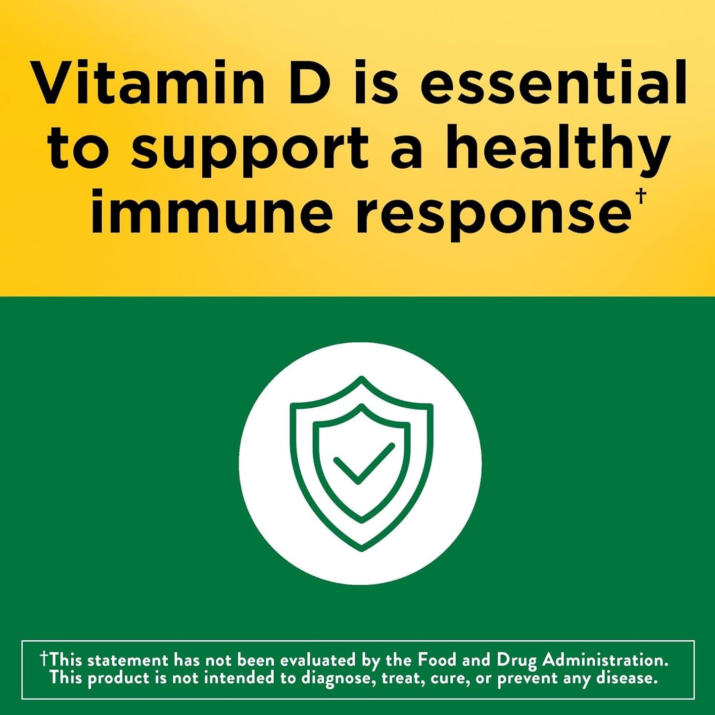 Nature Made Vitamin D3 1000 IU (25 mcg) Tablets, Dietary Supplement for Bone and Immune Health Support, 350 Count