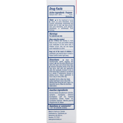 Asepxia Acne Lotion with Salicylic Acid, Pimples and Blackheads, 4 fl oz