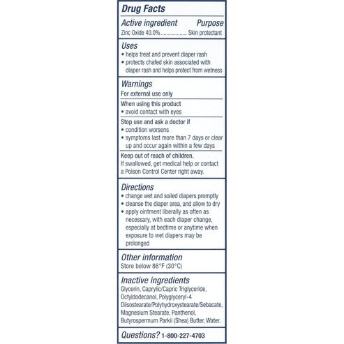 Aquaphor Baby Diaper Rash Paste, Maximum Strength 40% Zinc Oxide, Diaper Rash Cream, Diaper Rash Ointment, 3.5 oz