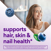 vitafusion Extra Strength Biotin Gummy Vitamins, Berry Flavored, 5,000 mcg Biotin Vitamins, America’s Number 1 Gummy Vitamin Brand, 50 Day Supply, 100 Count (Packaging may vary) vitafusion