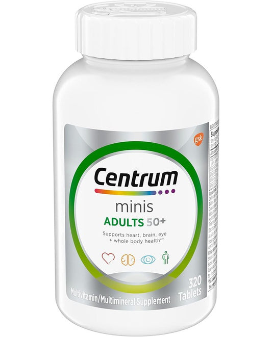 Centrum Minis Silver Multivitamin Tablet for Adults 50 Plus - 320 Ct