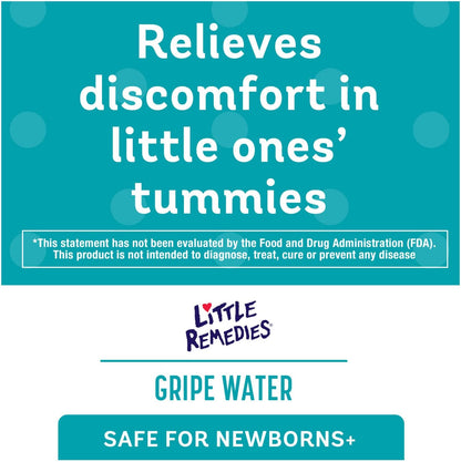 Little Remedies Gripe Water, Colic & Gas Relief, Safe for Newborns, 4 fl oz