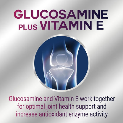 Nature's Choice Joint Support Gummies Extra Strength Glucosamine Gummy with Vitamin E - Naturally Assists Cartilage & Flexibility - Best Support Chew for Men and Women - 120 Gummies