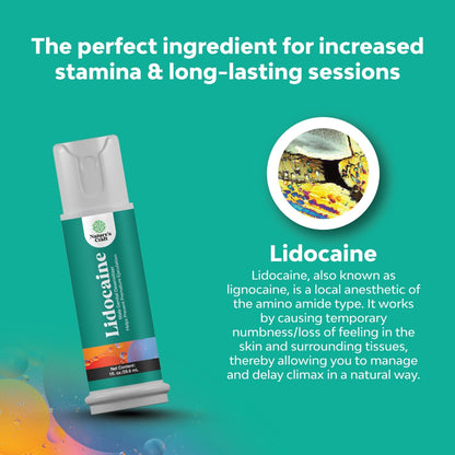 Lidocaine Desensitizing Topical Spray Climax Control for Men - Longer Lasting Performance - Natural Men's Delay Spray and Prolong Climax for Him - Boost Endurance and Stamina Fast Acting