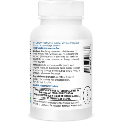 21st Century Healthy Eyes SuperView2 Softgels (120 Count)