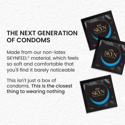 SKYN Elite Extra Lube – Ultra-Thin, Lubricated Latex-Free Condoms