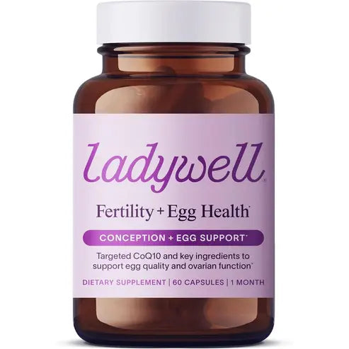 Fertility + Egg Health | Fertility Booster | Ovarian Health, Egg Quality, Ovulation & Healthy Conception Support Supplement, 60 Ct