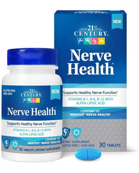 21st Century Nerve Health, 30 Tablets