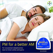 Aleve PM Relief and Nighttime Sleep Aid, Naproxen Sodium Caplets, 20 Count Aleve