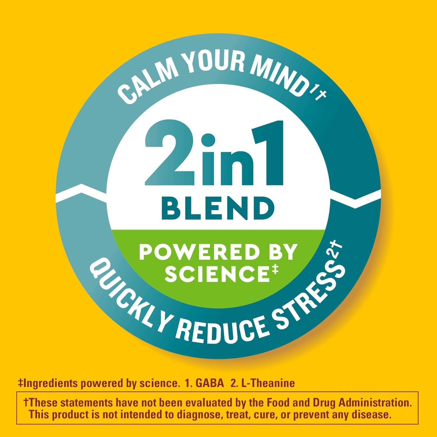 Nature Made Wellblends Stress Relief Gummies, L theanine 200mg to Help Reduce Stress - 40 Strawberry Flavor Gummies