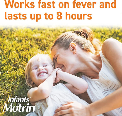 Motrin' Infants Concentrated Drops, Fever Reducer, Ibuprofen, Berry Flavored.5 Oz