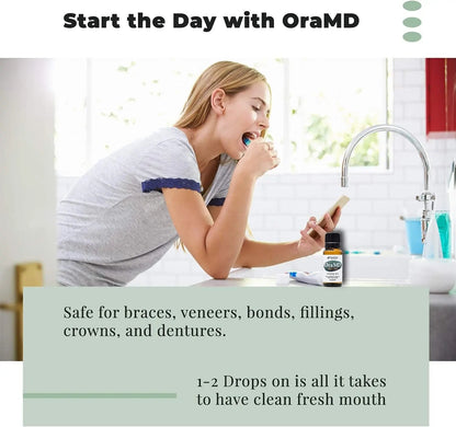 OraMD Original Tooth Oil (2)-Natural Solution for Healthy Teeth & Healthy Gums OraMD
