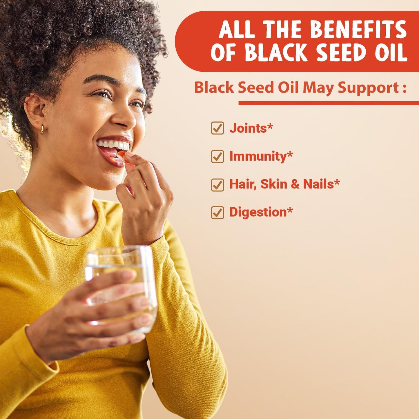 MAJU's Black Seed Oil Capsules - Cold Pressed, 2% Thymoquinone, 100% Turkish Black Cumin Nigella Sativa Seed Oil, 100% Liquid Pure Blackseed Oil 60 Count