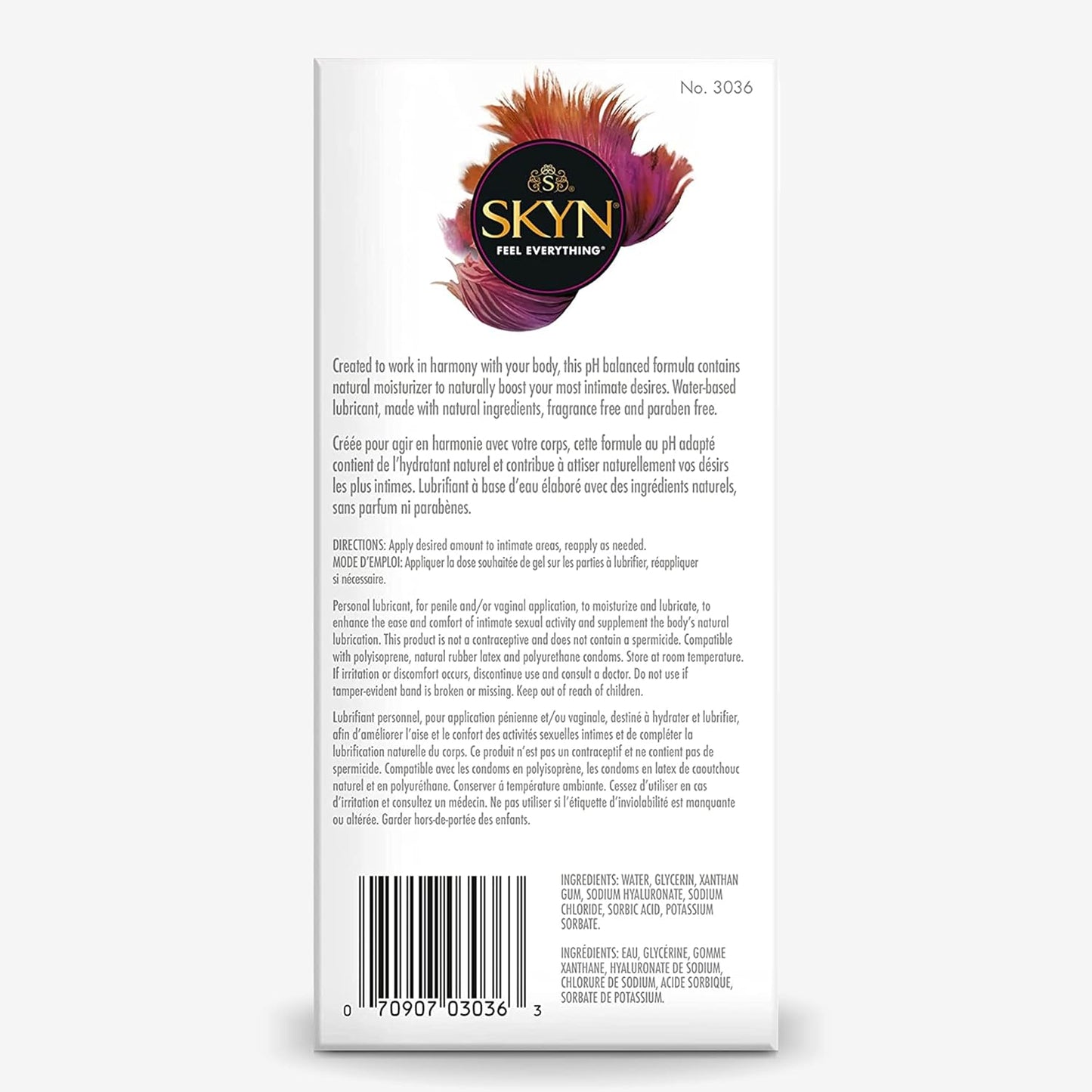 SKYN Natural Chemistry Lubricant – 2.7 fl. oz