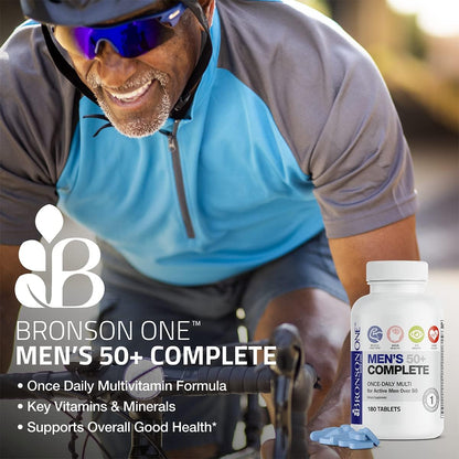 ONE Daily Mens 50+ Complete Multivitamin Multimineral, 180 Tablets