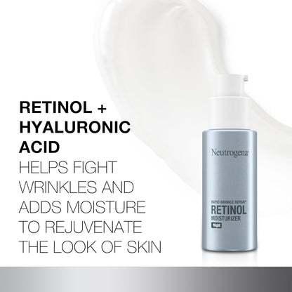 Neutrogena Rapid Wrinkle Repair Retinol Night Face Moisturizer 1fl oz