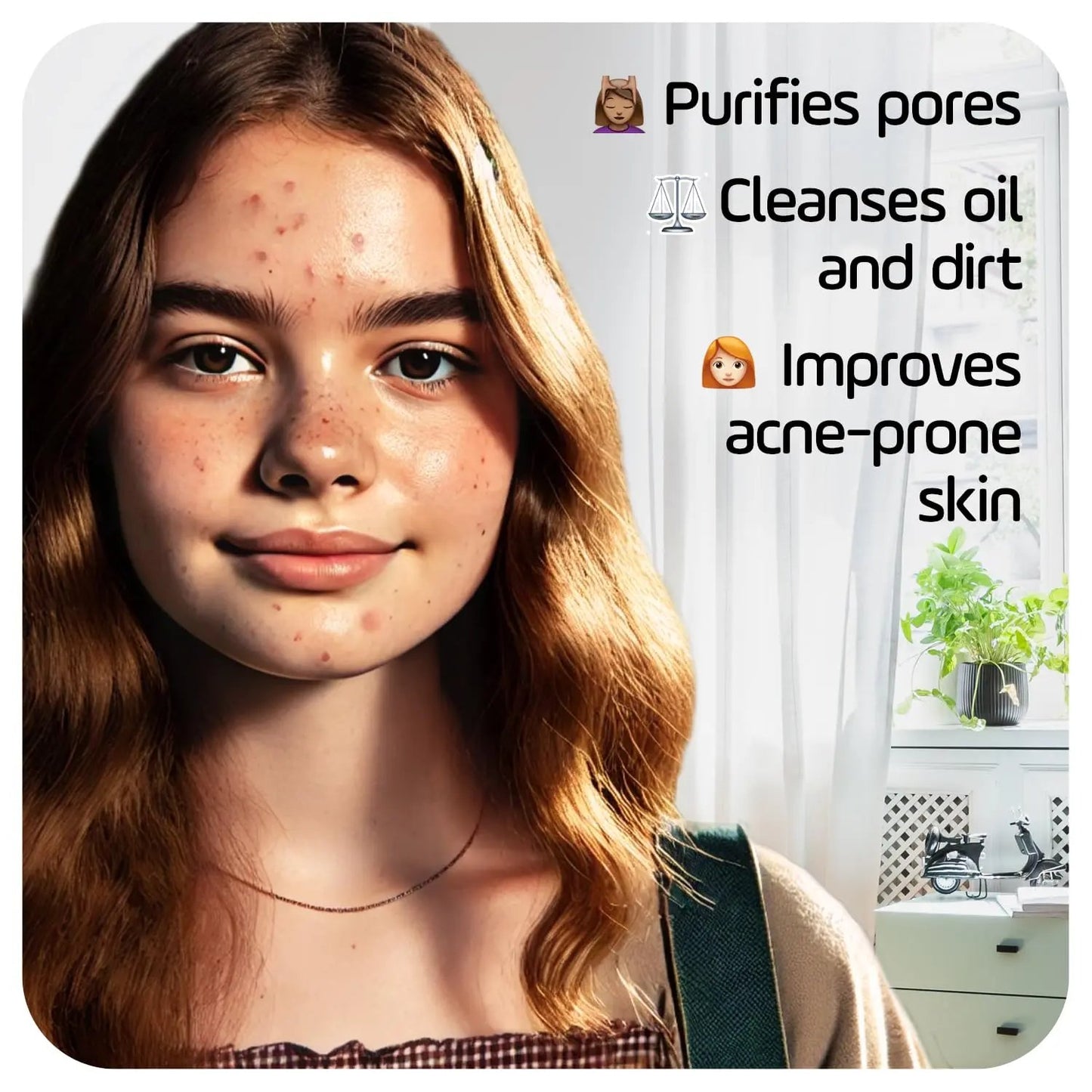 Asepxia Deep Cleansing Acne Treatment Bar Soap with Baking Soda and 2% Salicylic Acid, 4 Ounce Asepxia