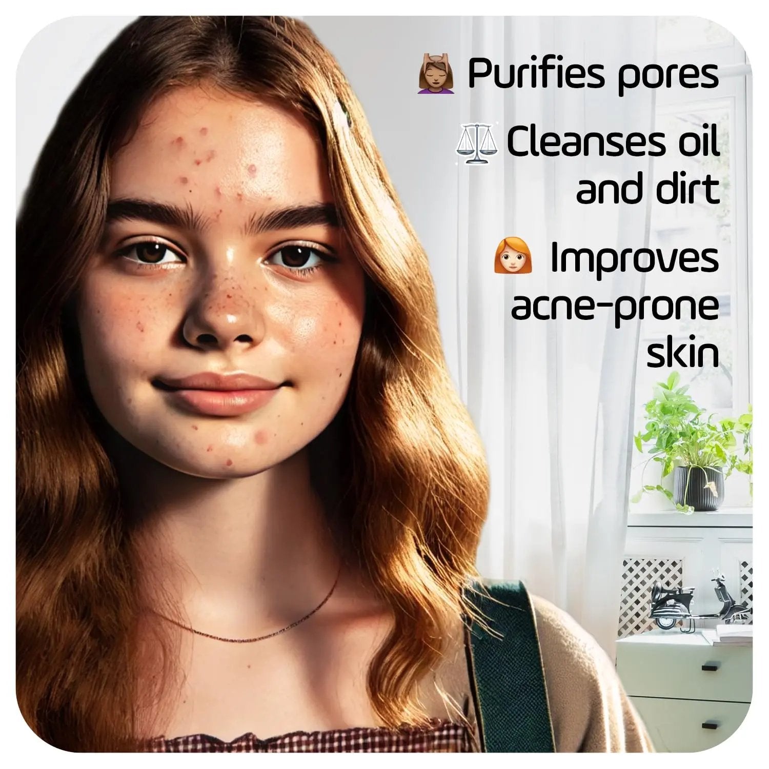 Asepxia Deep Cleansing Acne Treatment Bar Soap with Baking Soda and 2% Salicylic Acid, 4 Ounce Asepxia