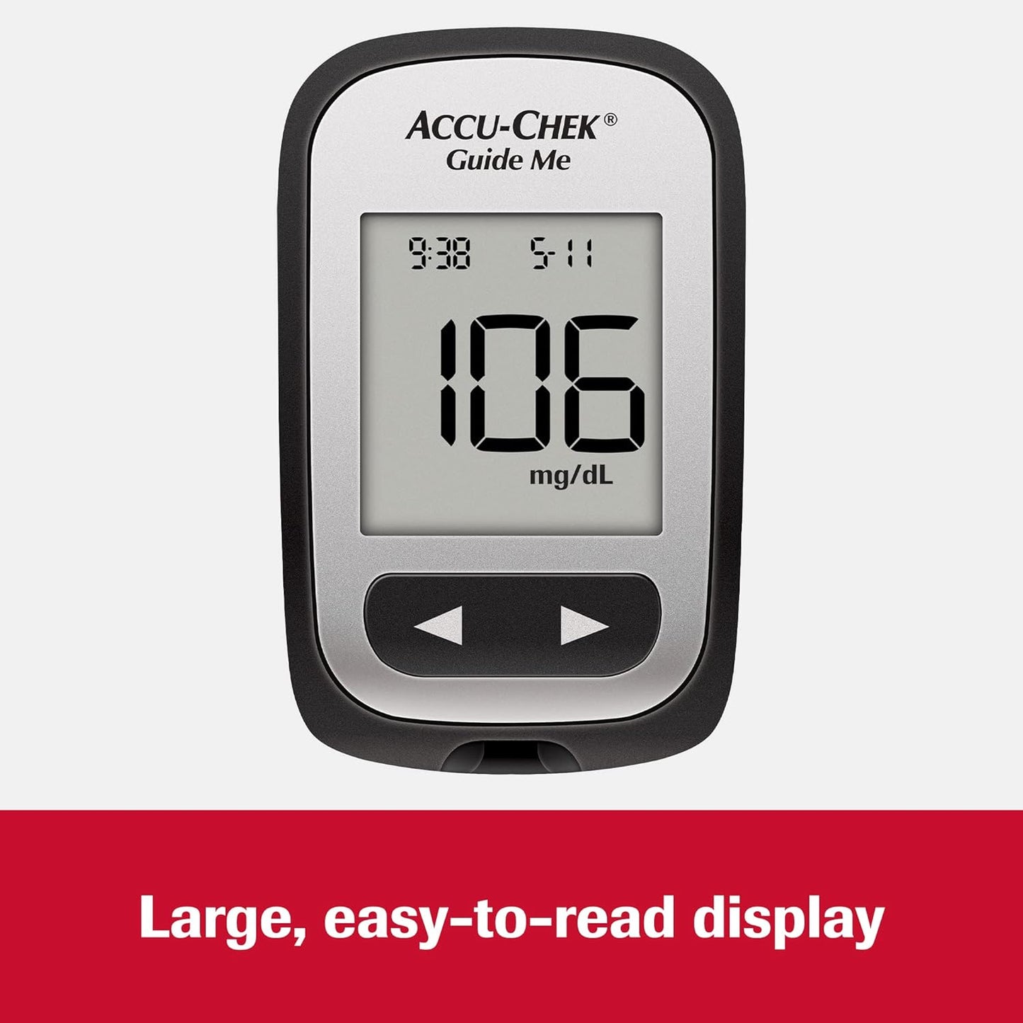Accu-Chek Diabetes Meter for Diabetic Blood Glucose Monitoring (Meter Only)