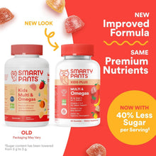 SmartyPants Kids Formula Daily Gummy Vitamins: Gluten Free, Multivitamin & Omega 3 Fish Oil (Dha/Epa), Methyl B12, Vitamin D3, Vitamin B6, 120 Count SmartyPants