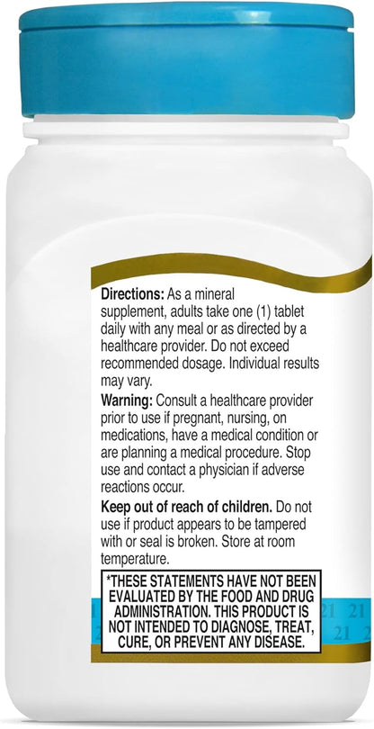 21st Century, Magnesium, 250 mg, 110 Tablets