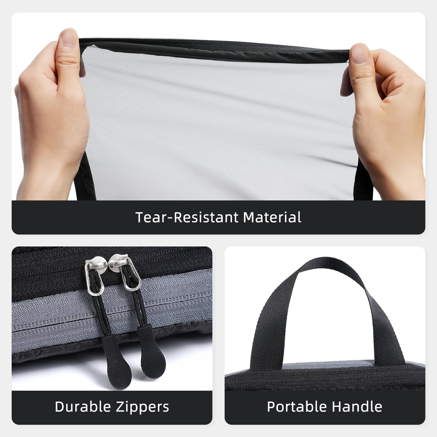 BAGAIL 4 Set/5 Set/6 Set Compression Packing Cubes Travel Accessories Expandable Packing Organizers