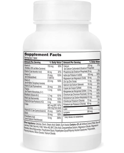 21st Century Sentry Senior Tablets, 125 Count