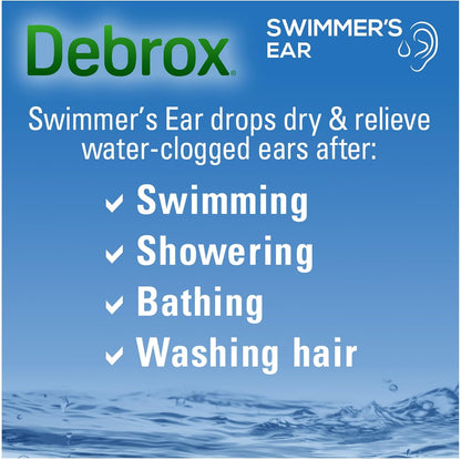 Debrox Swimmer's Ear Drying Drops for Adults & Kids