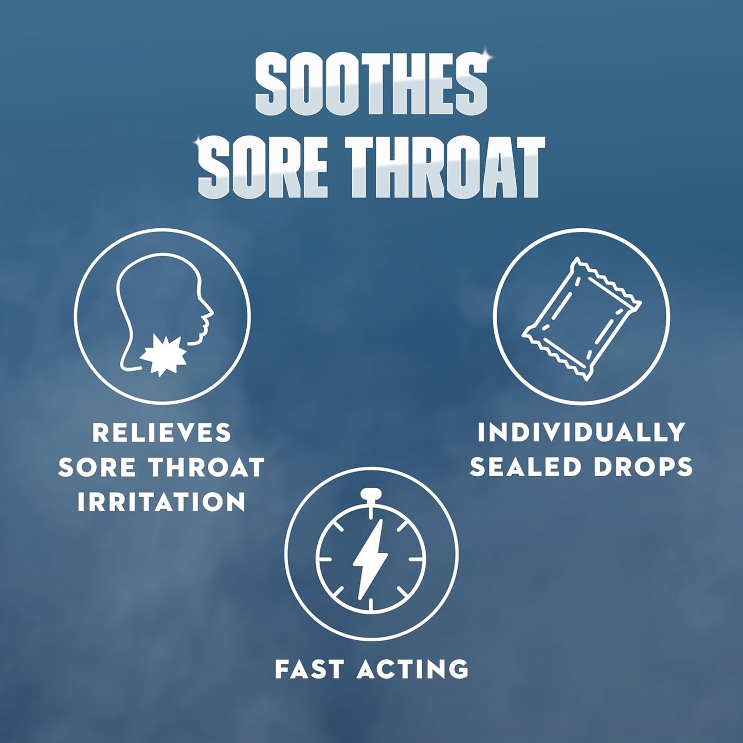Mucinex InstaSoothe Sore Throat + Soothing Comfort Honey & Echinacea Flavor, Fast Acting, Powerful Sore Throat Oral Pain Reliever, 40 Medicated Drops