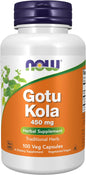 NOW Foods Supplements, Gotu Kola 450 mg, 100 Veg Capsules
