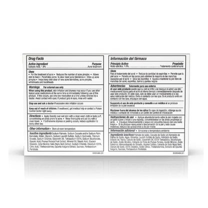 Asepxia Deep Cleansing Acne Treatment Bar Soap with Baking Soda and 2% Salicylic Acid, 4 Ounce Asepxia