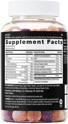 GNC Mega Men Gummy Multivitamin | Supports Energy, Metabolism, and Immune System, Gluten Free | Mixed Berry | 120 Gummies GNC