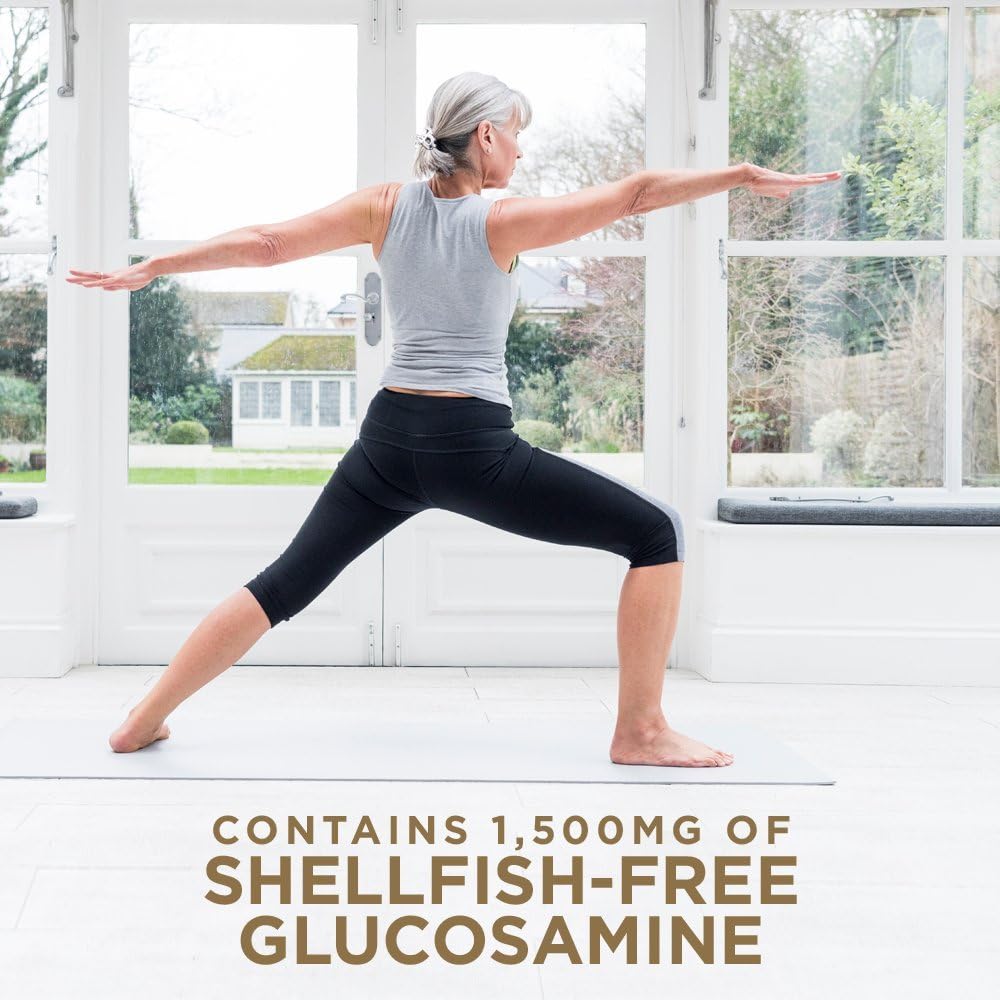 Garden of Life Glucosamine Supplement, FYI Ultra Ultimate Joint and Cartilage Support for Women and Men, 1,500 mg Glucosamine HCI, Turmeric, Astaxanthin - Vegetarian & Shell-Fish Free, 120 Capsules