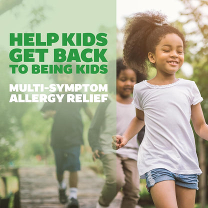 Genexa Kids' Liquid Allergy Medication - 4oz - Effective Antihistamine Medication for Children - Organic Agave Flavor - Certified Vegan, Gluten-Free.