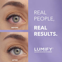 LUMIFY Redness Reliever Eye Drops, For Whiter & Brighter Looking Eyes, 0.08 Fl Oz (2.5 mL) Lumify