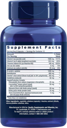 Life Extension Anti-Alcohol Complex - 60 Capsules Life Extension
