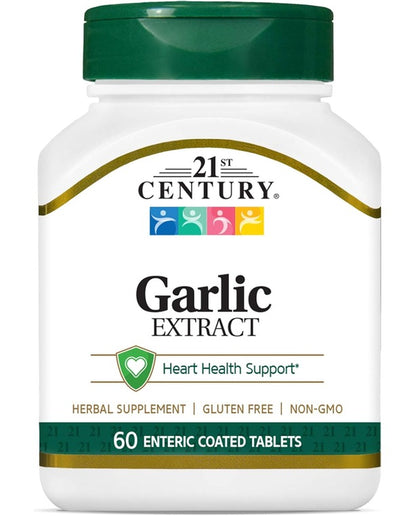 21st Century Garlic (odorless) Tablets, 60 Count