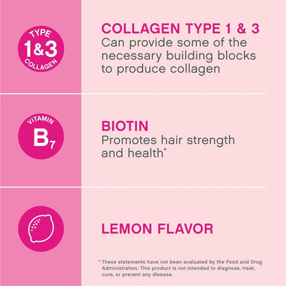 NeoCell Collagen, Vitamin C & Biotin Suppl. Lemon Flavor, 60 Gummies