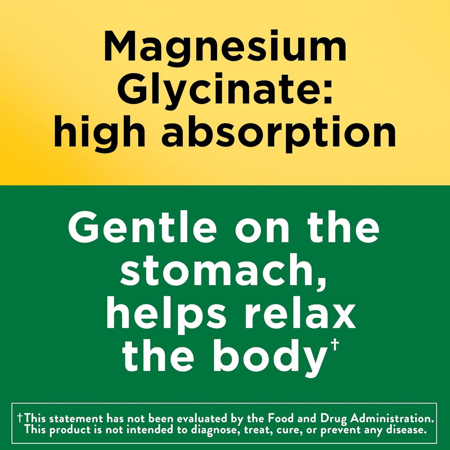 Nature Made Magnesium Glycinate 200 mg per Serving 60 Magnesium Capsules