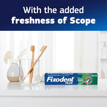 Fixodent Plus Scope Secure Denture Adhesive 2.0z