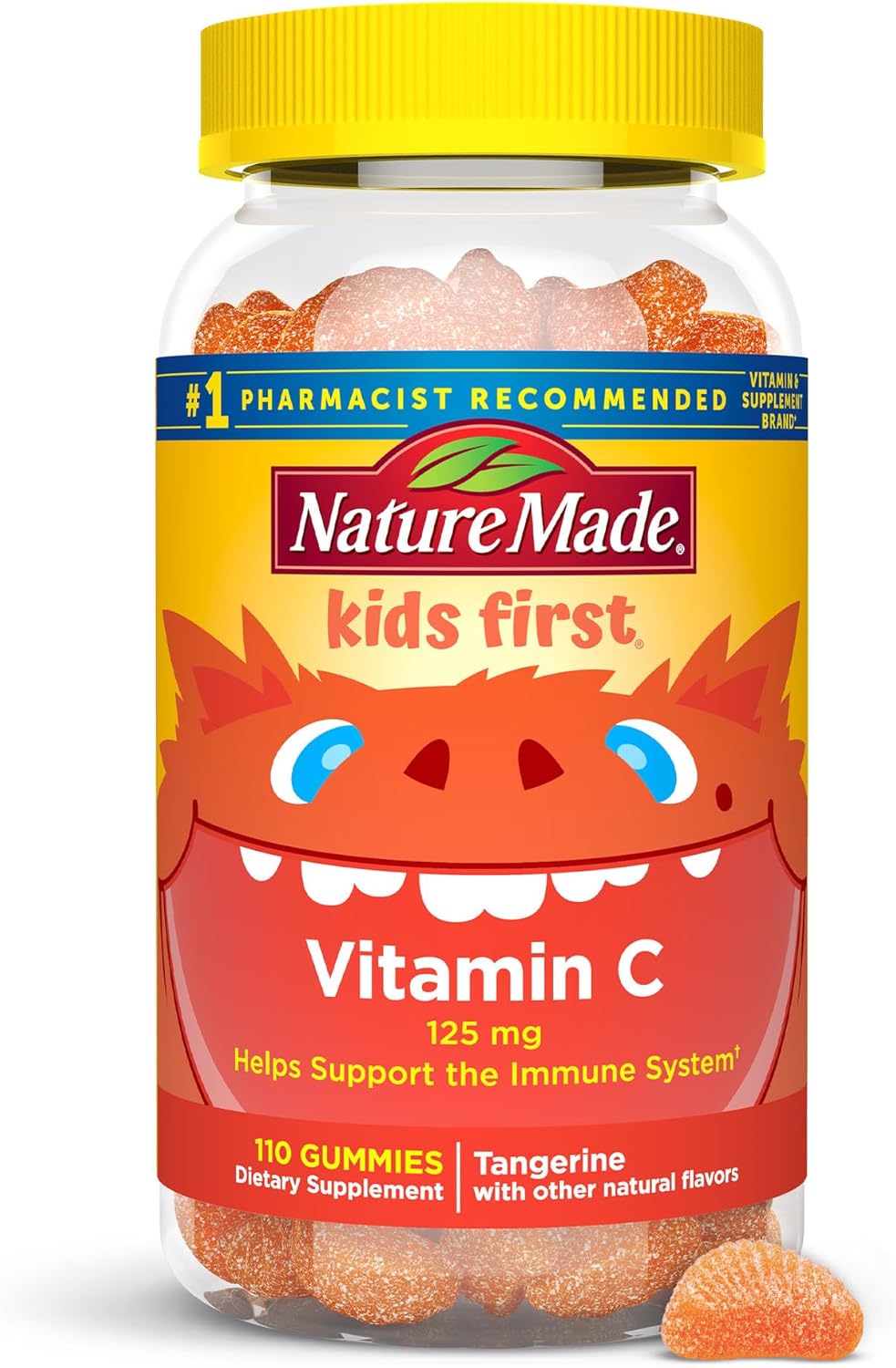 Nature Made Kids First Vitamin C Gummies, 110 count