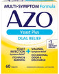 AZO Yeast Plus Dual Relief Tablets- Relieves Itching & Burning, 60 Count