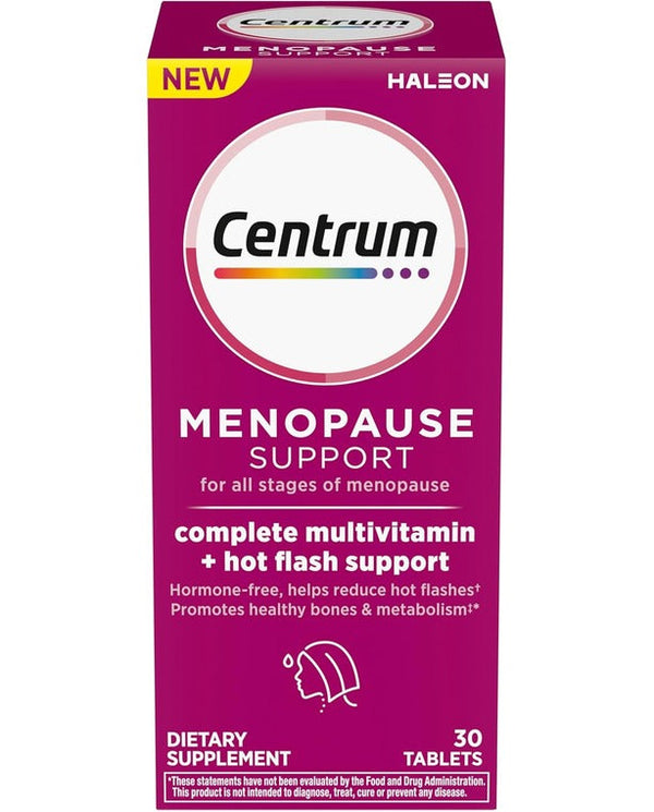 Centrum Complete Multivitamin Menopause Support Tablets 30 Count Centrum