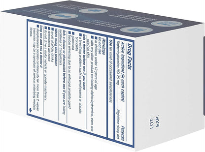 Tylenol Simply Sleep Nighttime Sleep Aid Caplets with 25 mg Diphenhydramine HCl, Non-Habit Forming, 100 ct