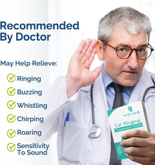 Tinnitus Relief Patches, Tinnitus Relief for Ringing Ears, Natural Herbal Formulation Tinnitus Treatment Patches for Hearing Loss & Eār_āche Relieves, Improves Hearing & Boost Blood, 12 PCS Topicy